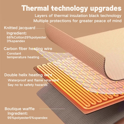 Portable Heated Shawl — Cozy Wearable Warmth