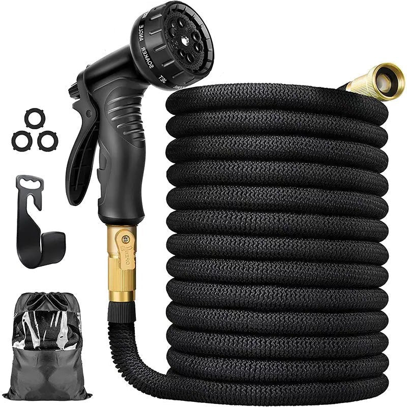 Expandable Garden Water Hose — Lightweight &amp; Kink-Free