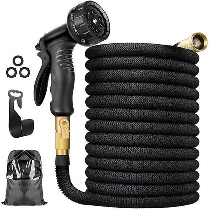 Expandable Garden Water Hose — Lightweight &amp; Kink-Free