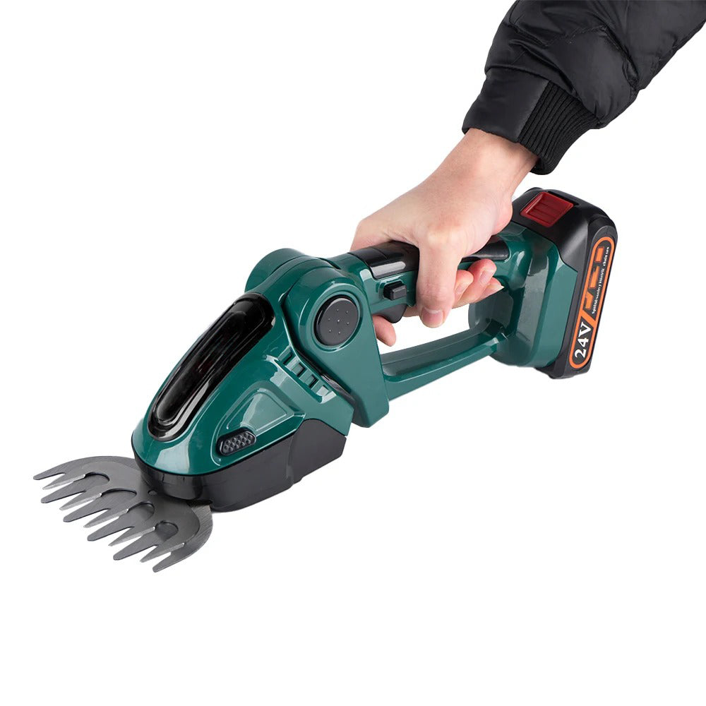 Cordless Hedge Trimmer – 2-in-1 Trimmer & Mower Combo