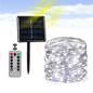 String Solar Lights Outdoor – Clear Cable