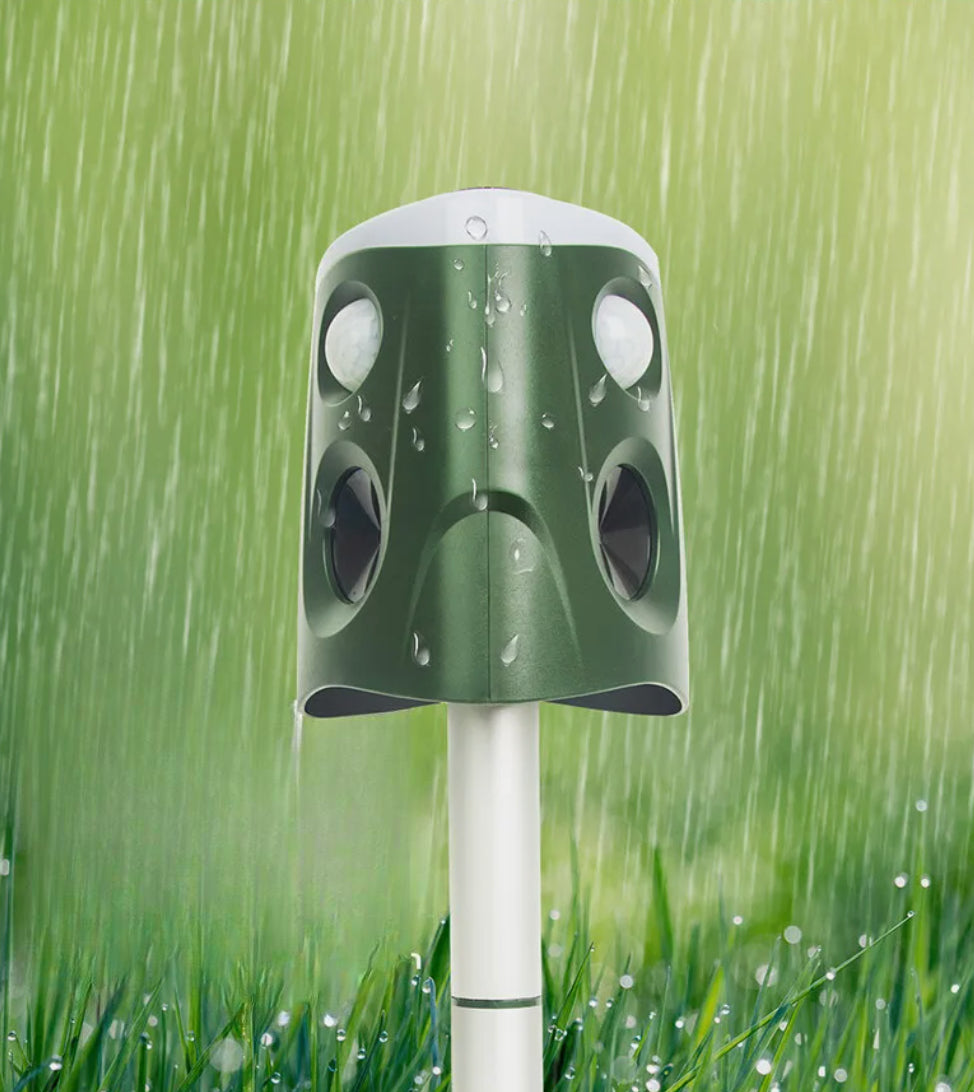 360° Animal Repellent Deterrent — 3-in-1 Protection