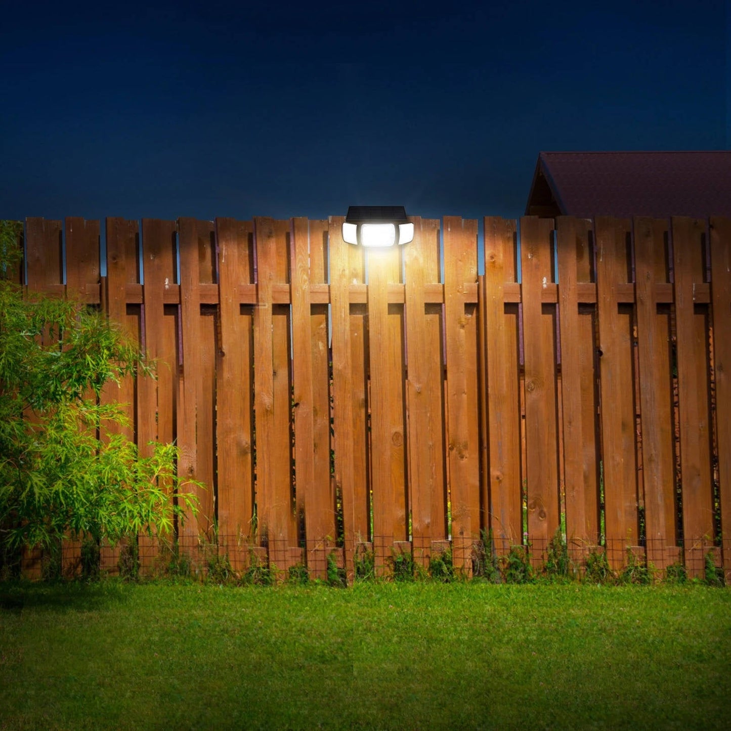Solar-Powered Flood Lights with Motion Sensor
