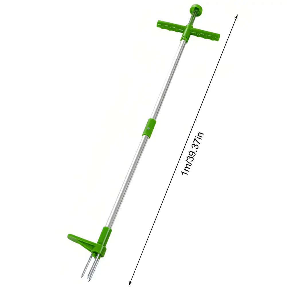 Long Handle Weed Puller Tool – Foot Pedal & Claw Design