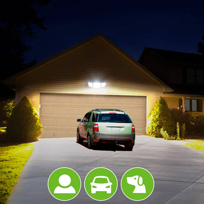 Solar-Powered Flood Lights with Motion Sensor