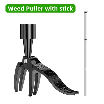 Stand-Up Weed Puller Tool — No-Bend Garden Weeder