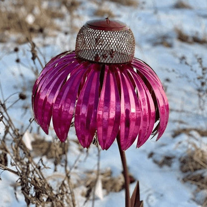 Coneflower Bird Feeder — Colorful Garden Bird Feeder