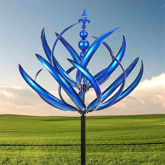 Metal Wind Spinner – Decorative Garden Yard Art
