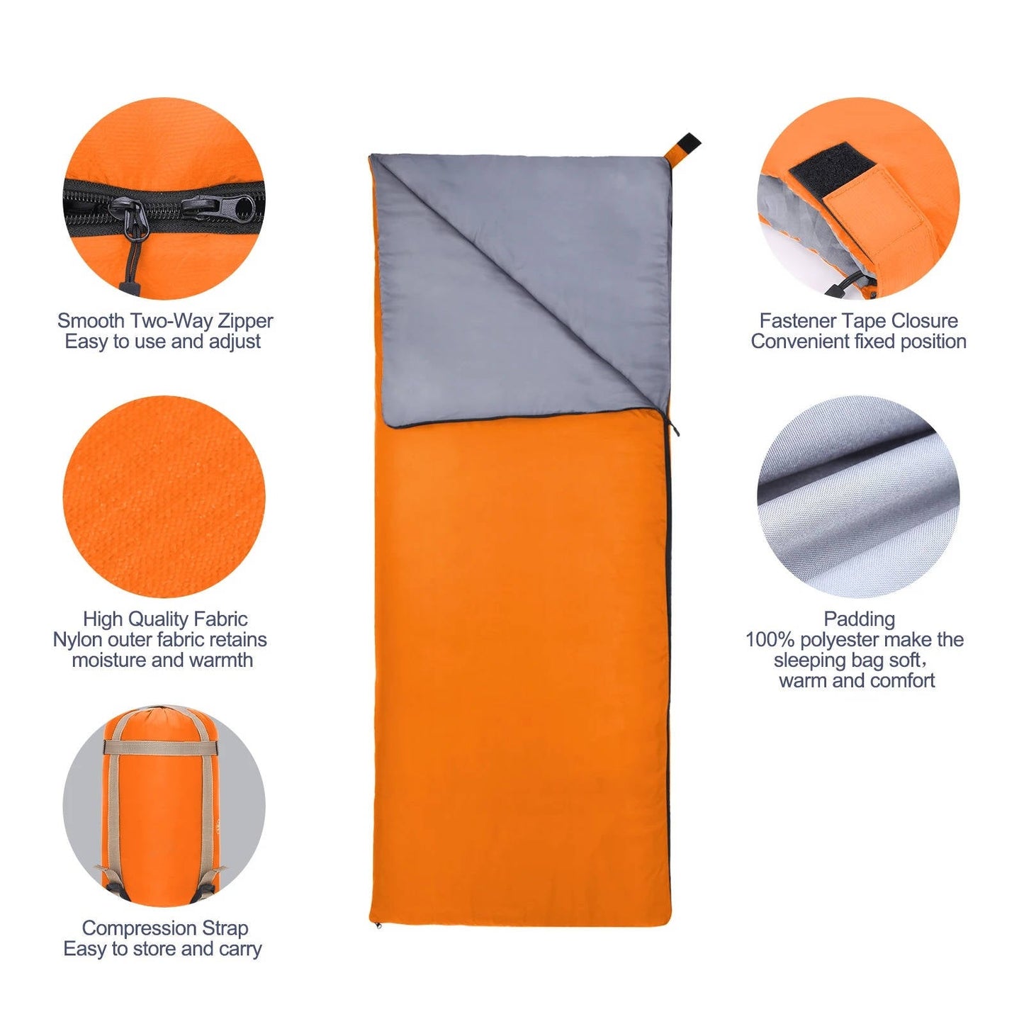 Sleeping Bag for Adults – Camping & Outdoor Sleeping Bag
