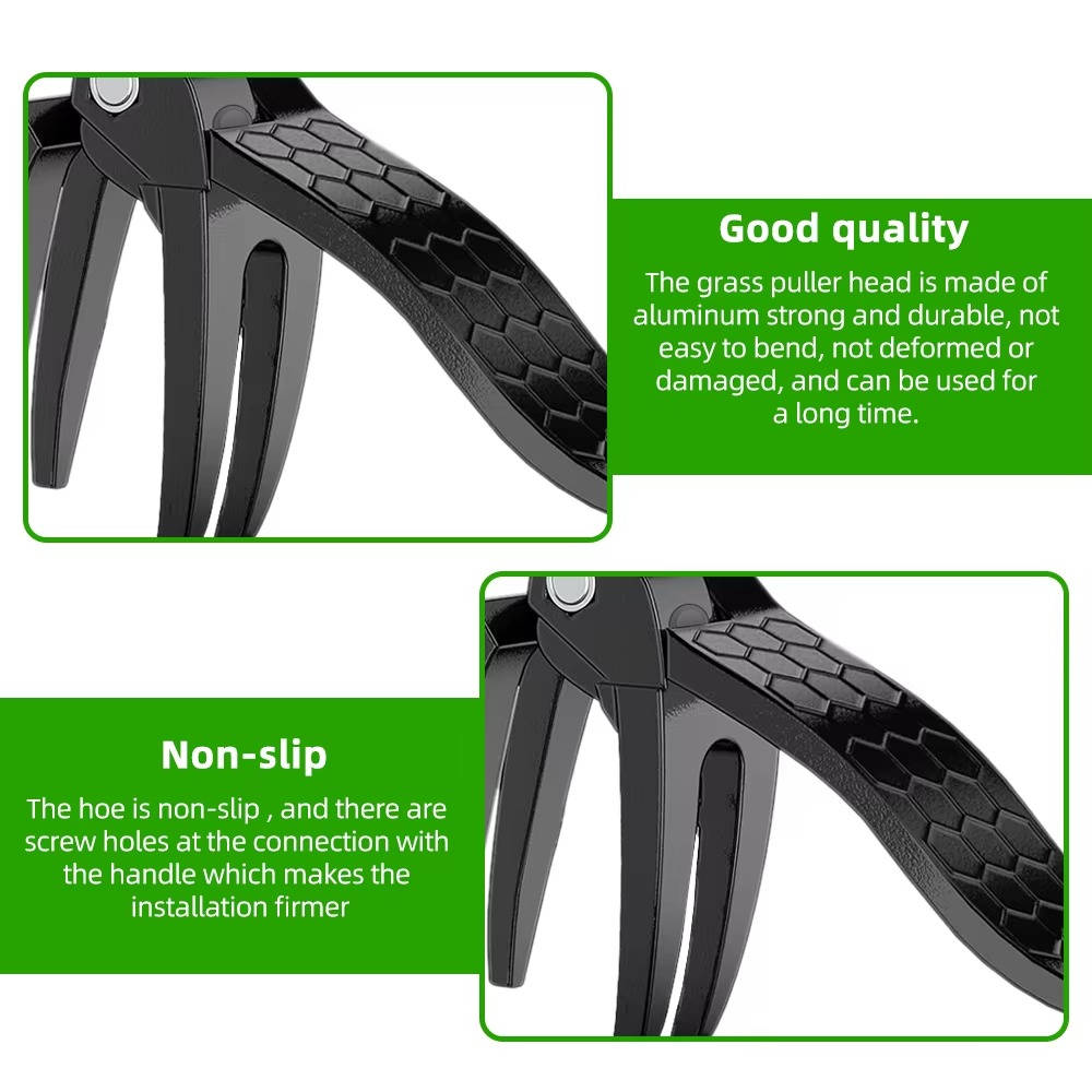 Stand-Up Weed Puller Tool — No-Bend Garden Weeder