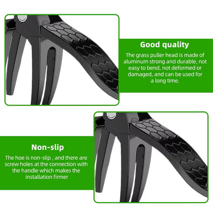 Stand-Up Weed Puller Tool — No-Bend Garden Weeder
