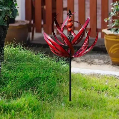 Metal Wind Spinner – Decorative Garden Yard Art