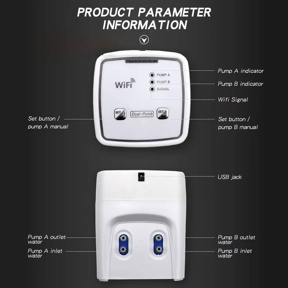 WiFi Smart Automatic Plant Waterer – Up to 20 Pots