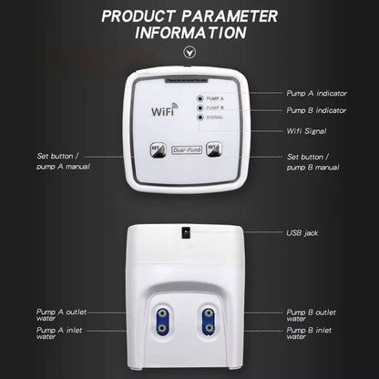 WiFi Smart Automatic Plant Waterer – Up to 20 Pots