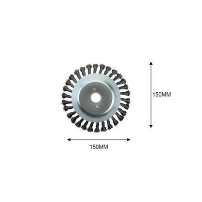 Unbreakable Wired Trimmer Blade — Round Edge Grass Trimmer
