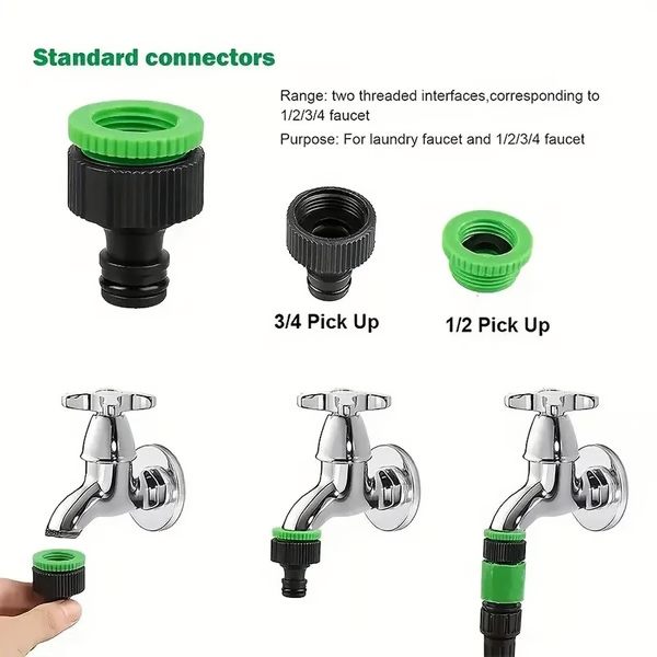 Expandable Garden Water Hose — Lightweight, Tangle-Free
