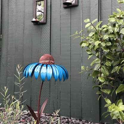Coneflower Bird Feeder — Colorful Garden Bird Feeder