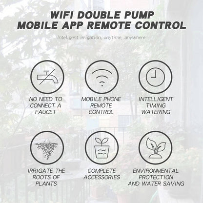 WiFi Smart Automatic Plant Waterer – Up to 20 Pots