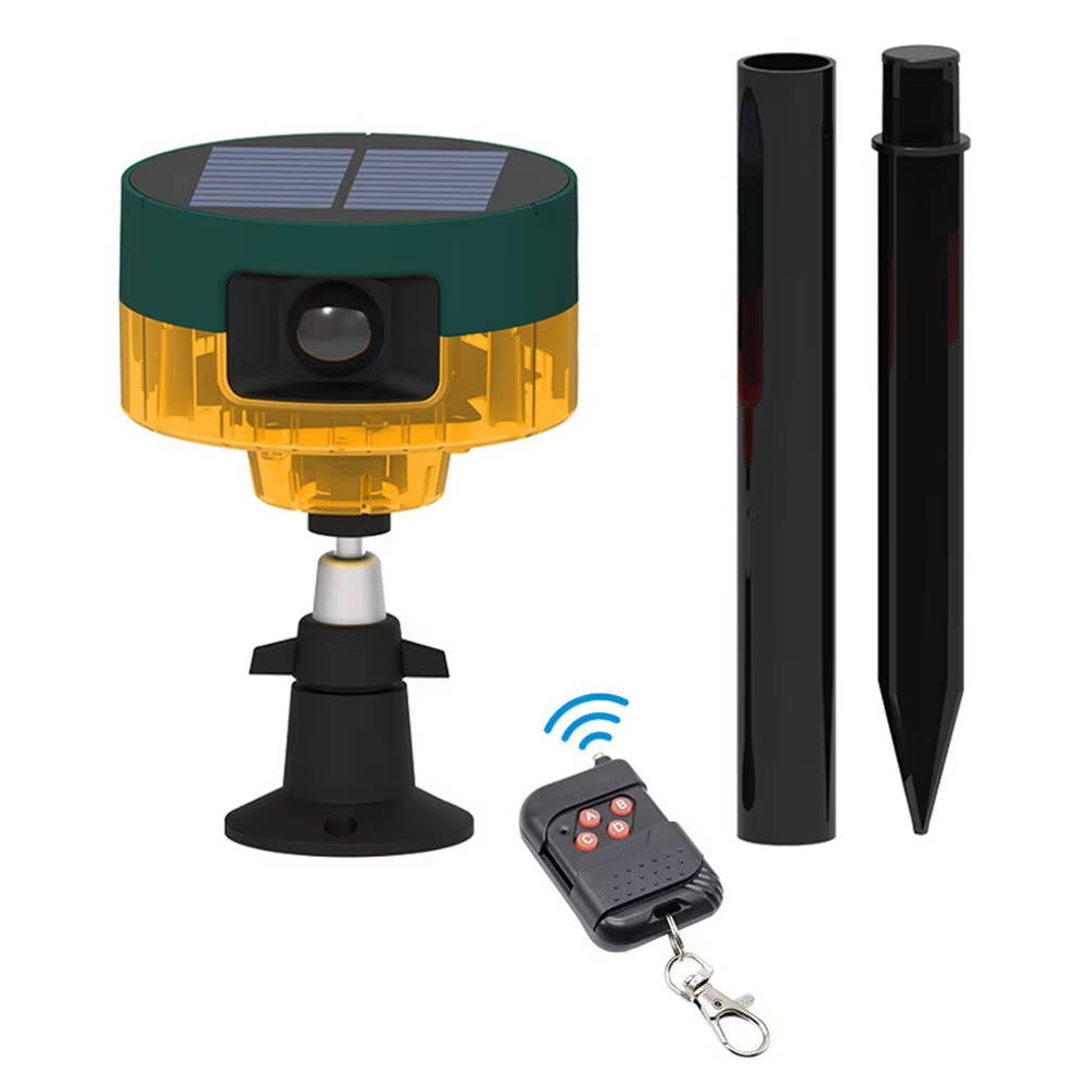 360° Solar Animal Repeller – Bird, Boar, Rabbit & Deer Deterrent