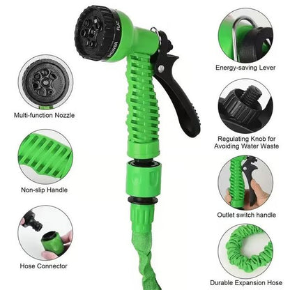 Expandable Garden Water Hose — Lightweight, Tangle-Free