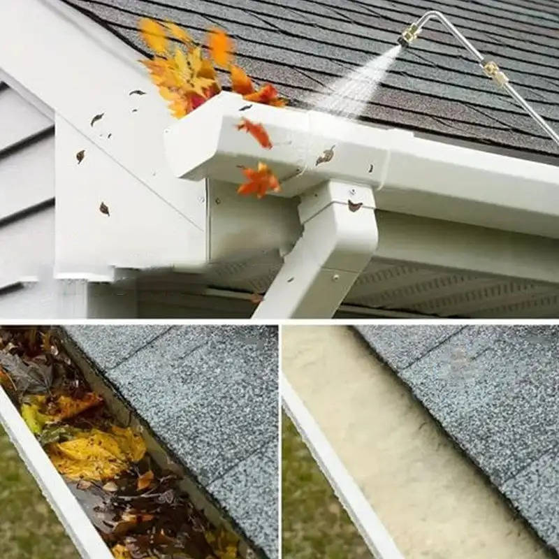 4000 PSI Telescoping Power Washer Extension Wand — Gutter &amp; Roof Cleaner