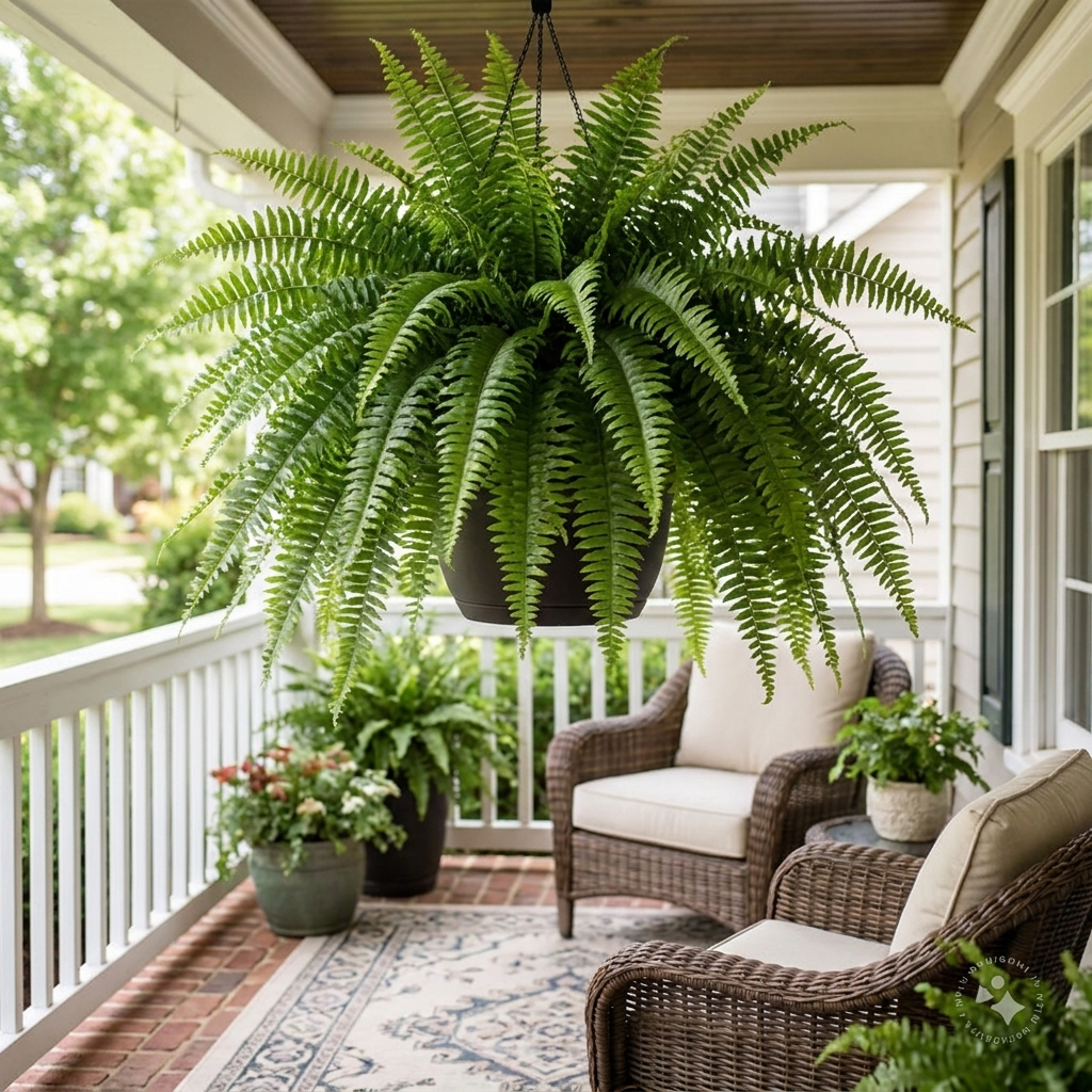 UV-Resistant Boston Fern - lifestyle photo