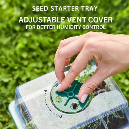 Nursery Pot with Grow Light — Plant Seed Starter Tray