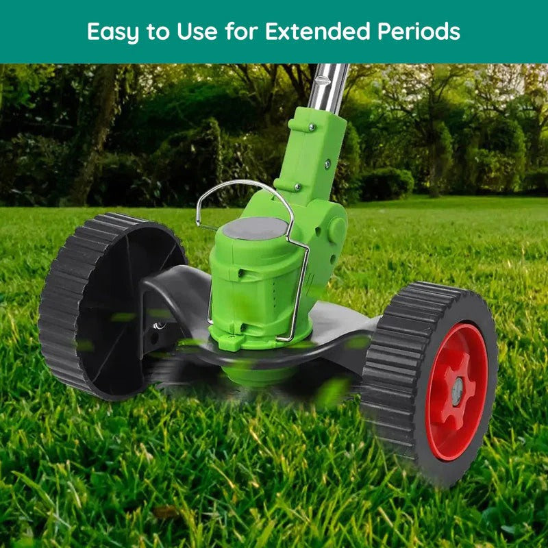 Cordless Battery-Operated Grass Trimmer — Powerful Electric Edging