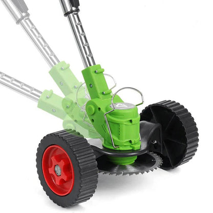 Cordless Battery-Operated Grass Trimmer — Powerful Electric Edging
