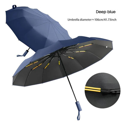 Eco-Friendly Windproof Umbrella — UV-Blocking Foldable Umbrella