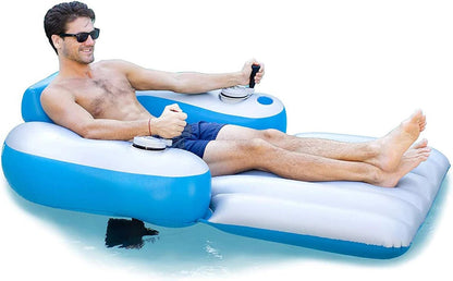 Motorized Splash Pool Runner Lounger
