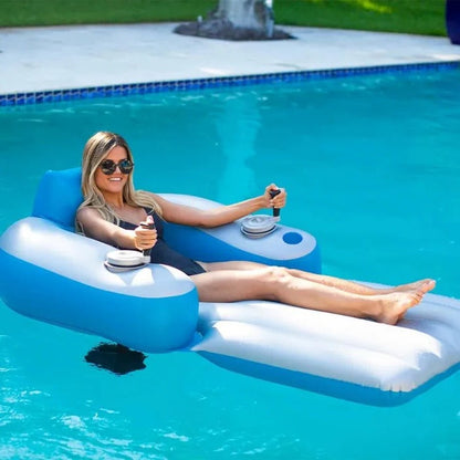 Motorized Splash Pool Runner Lounger