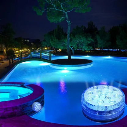 Submersible LED Lights with Remote – Pool & Hot Tub Lighting