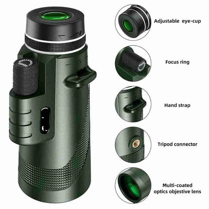 Handheld Compact Monocular – 600x Zoom