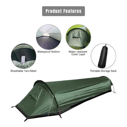 Ultralight Single-Person Camping Tent