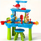 3-in-1 Outdoor Sand and Water Table for Kids