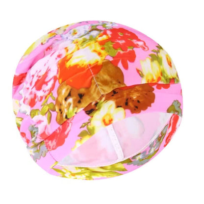 Stylish Stretch Swimming Cap — Turban-Inspired Design