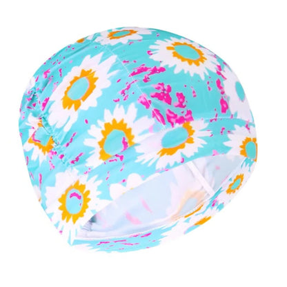 Stylish Stretch Swimming Cap — Turban-Inspired Design