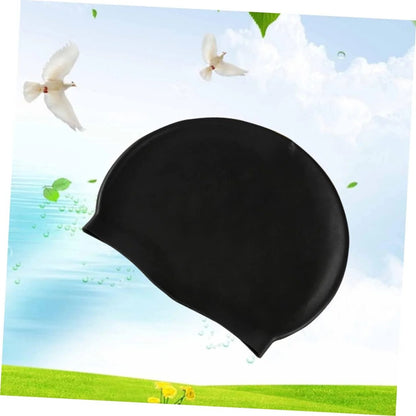 Stylish Stretch Swimming Cap — Turban-Inspired Design