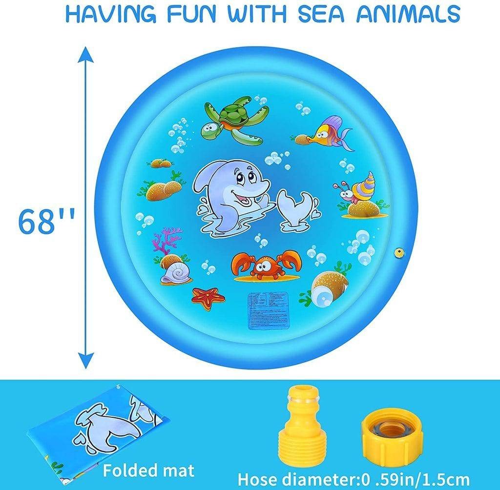 Sprinkler Splash Pad for Kids