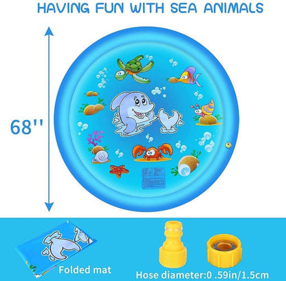 Sprinkler Splash Pad for Kids