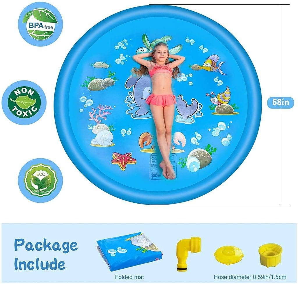 Sprinkler Splash Pad for Kids