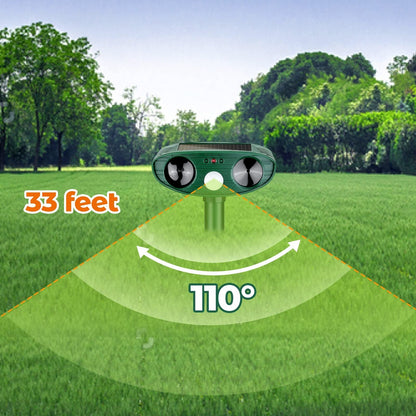 Ultrasonic Woodpecker Repellent – Bird Deterrent for Home & Garden