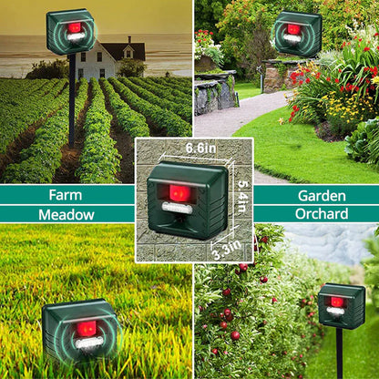 Woodpecker Ultrasonic Repeller — Humane Bird Deterrent