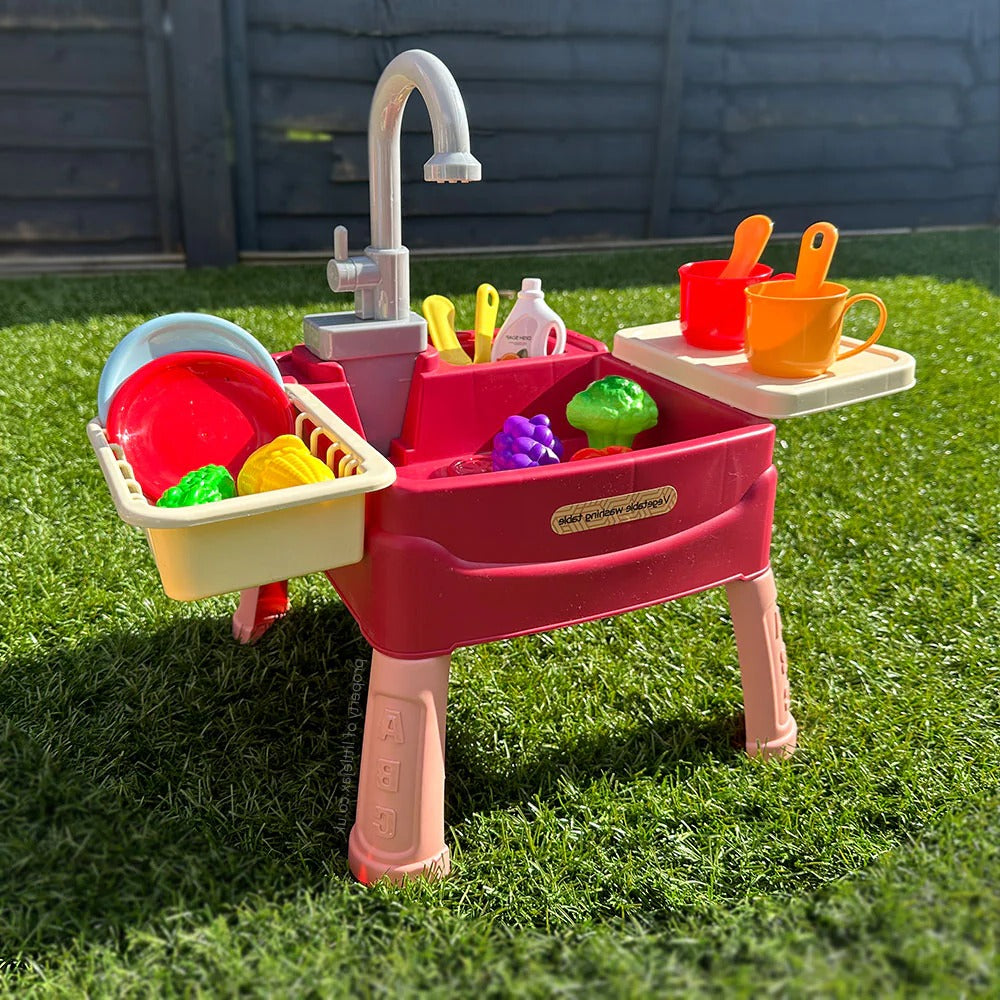 Kids' Indoor/Outdoor Standing Sink — Interactive Play Sink