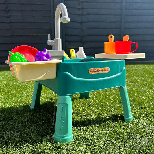Kids' Indoor/Outdoor Standing Sink — Interactive Play Sink