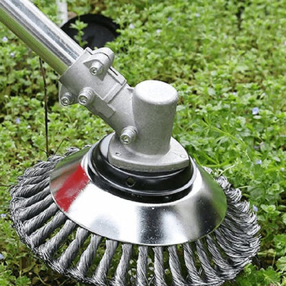 Unbreakable Wired Trimmer Blade — Round Edge Grass Trimmer
