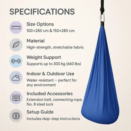 Sensory Autism Therapy Swing – Indoor & Outdoor Hammock