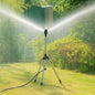 High-Pressure Rotating Tripod Sprinkler — 360° Lawn Coverage