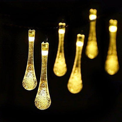 Solar-Powered String Lights – 15.7ft 20 LEDs